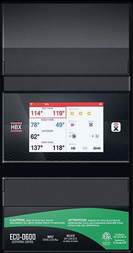 Hydronic Air-to-Water Heat Pump Controller
